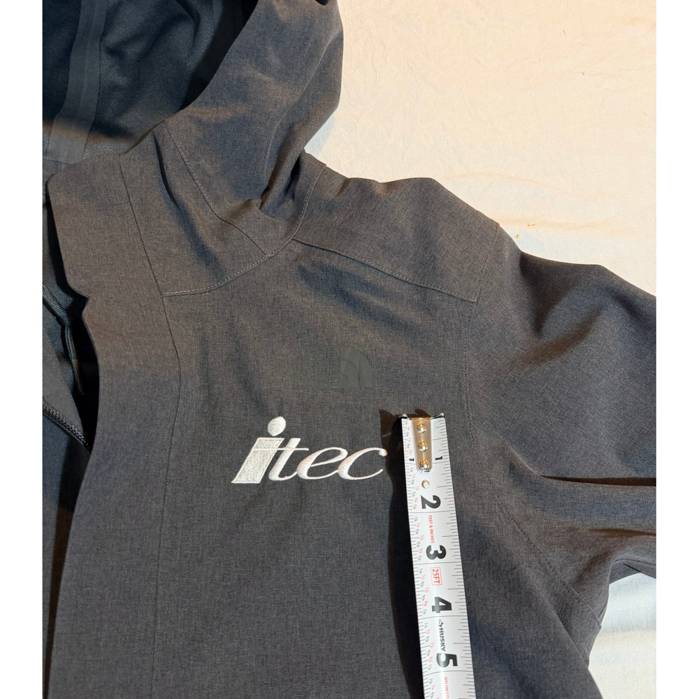 The North Face Apex Flex Mens Small Grey Softshell Waterproof‎ Hooded Jacket - Picture 7 of 12